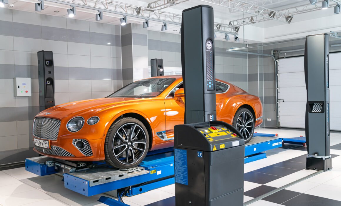 Touchless wheel alignment systems